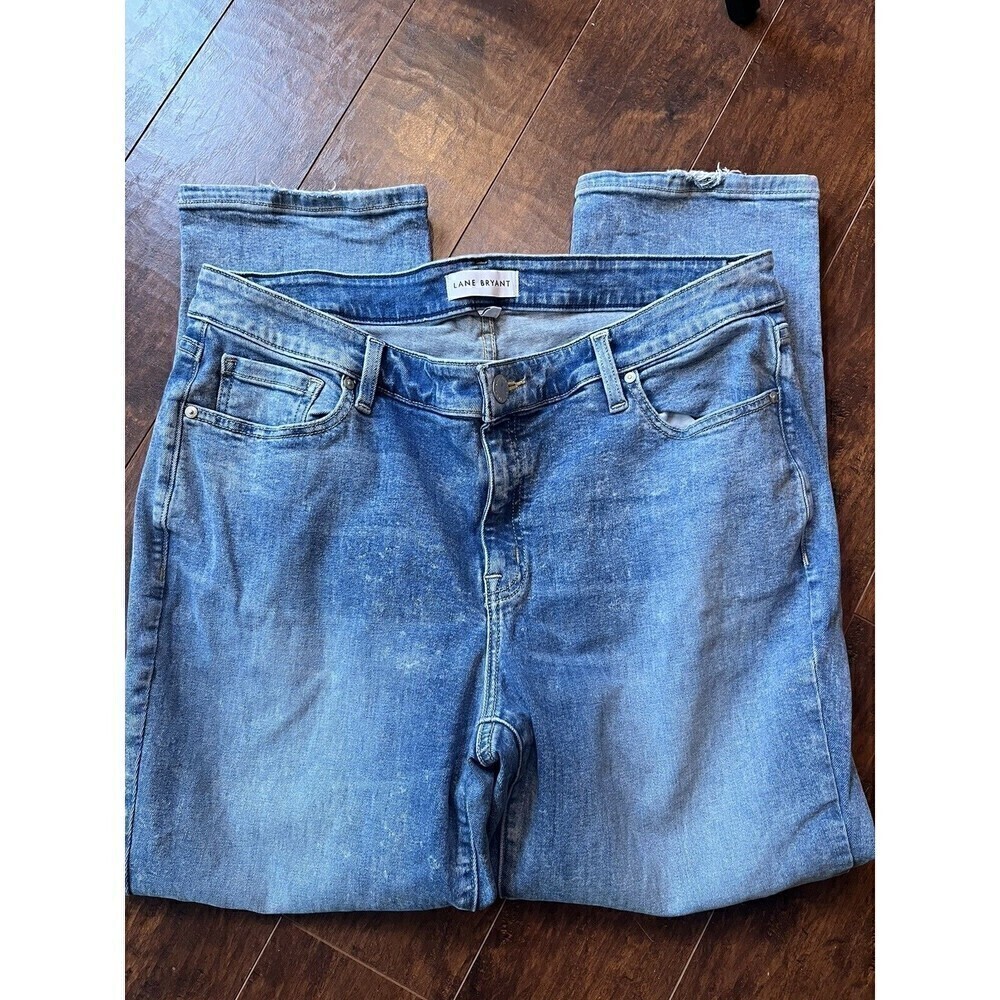 Lane Brynt Acid Wash Stretch Skinny Jeans Womens Sz 18Short